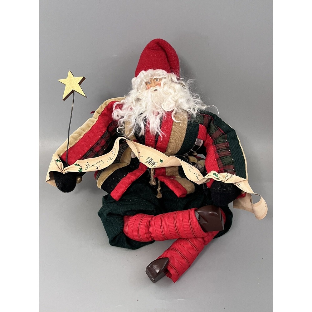 House Of Hatten "YE OLDE SANTA MAKER" DEE GANN Shelf Sitter Vintage Holiday HoH